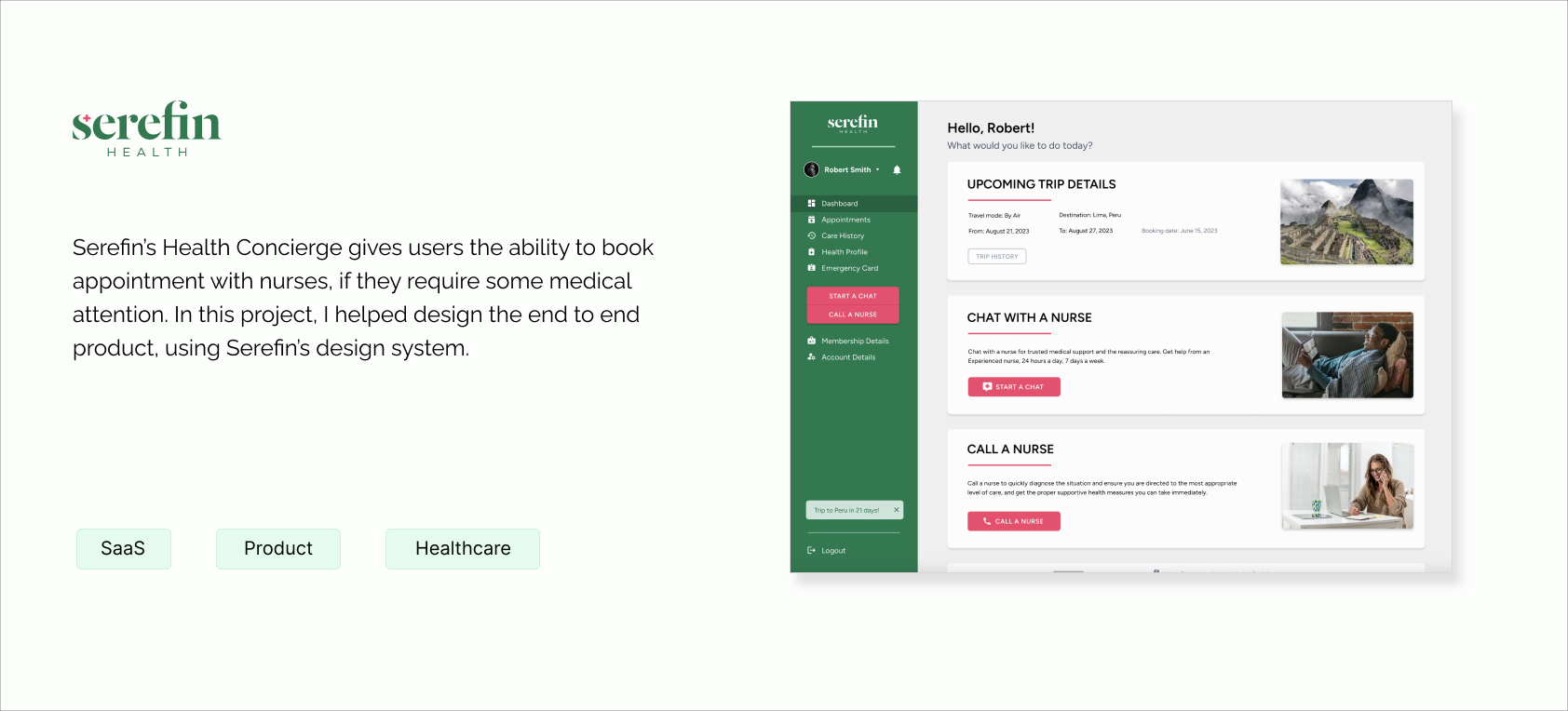 A calmer way to reach care